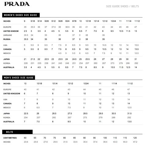 prada tg.48|Prada Size Chart .